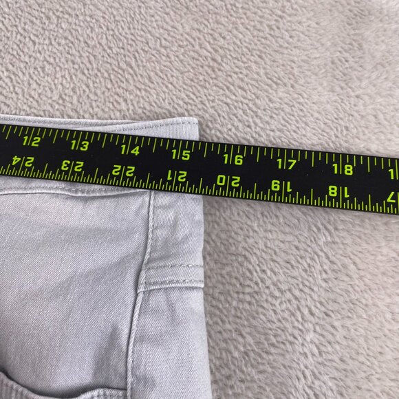 Lee Riders Womens Capri Jeans 30x18 Measured Light Gray Straight Leg - Picture 6 of 10